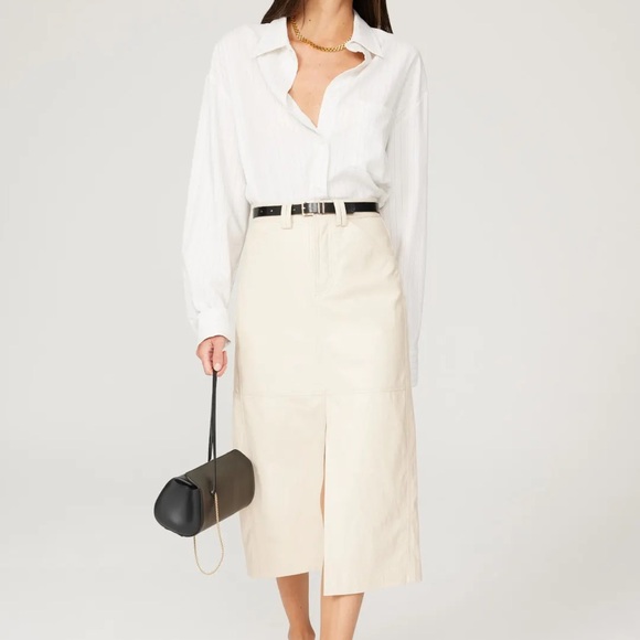 [A.L.C.] faux leather Alden skirt size 4 - Picture 2 of 4